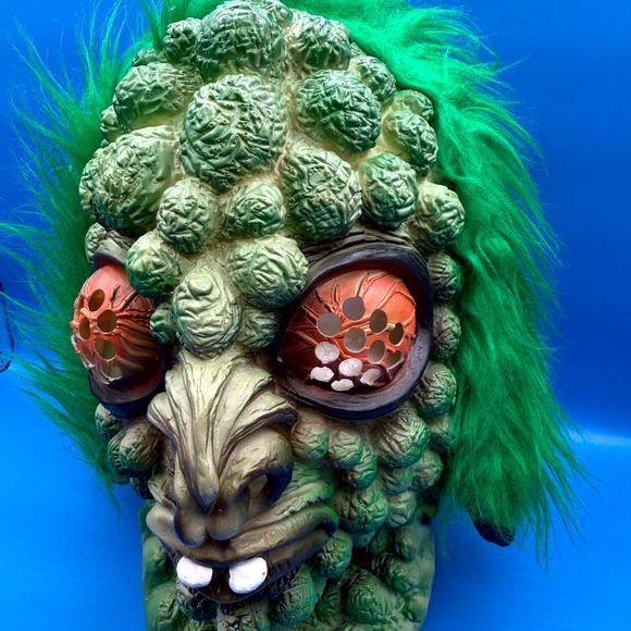 Rare Vintage Fun World The Fly Monster Jeff Goldblum Halloween Mask Costume‎ - Picture 2 of 9